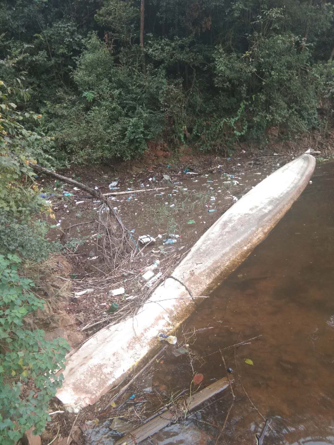 浏阳市沙市镇赤马湖水污染严重