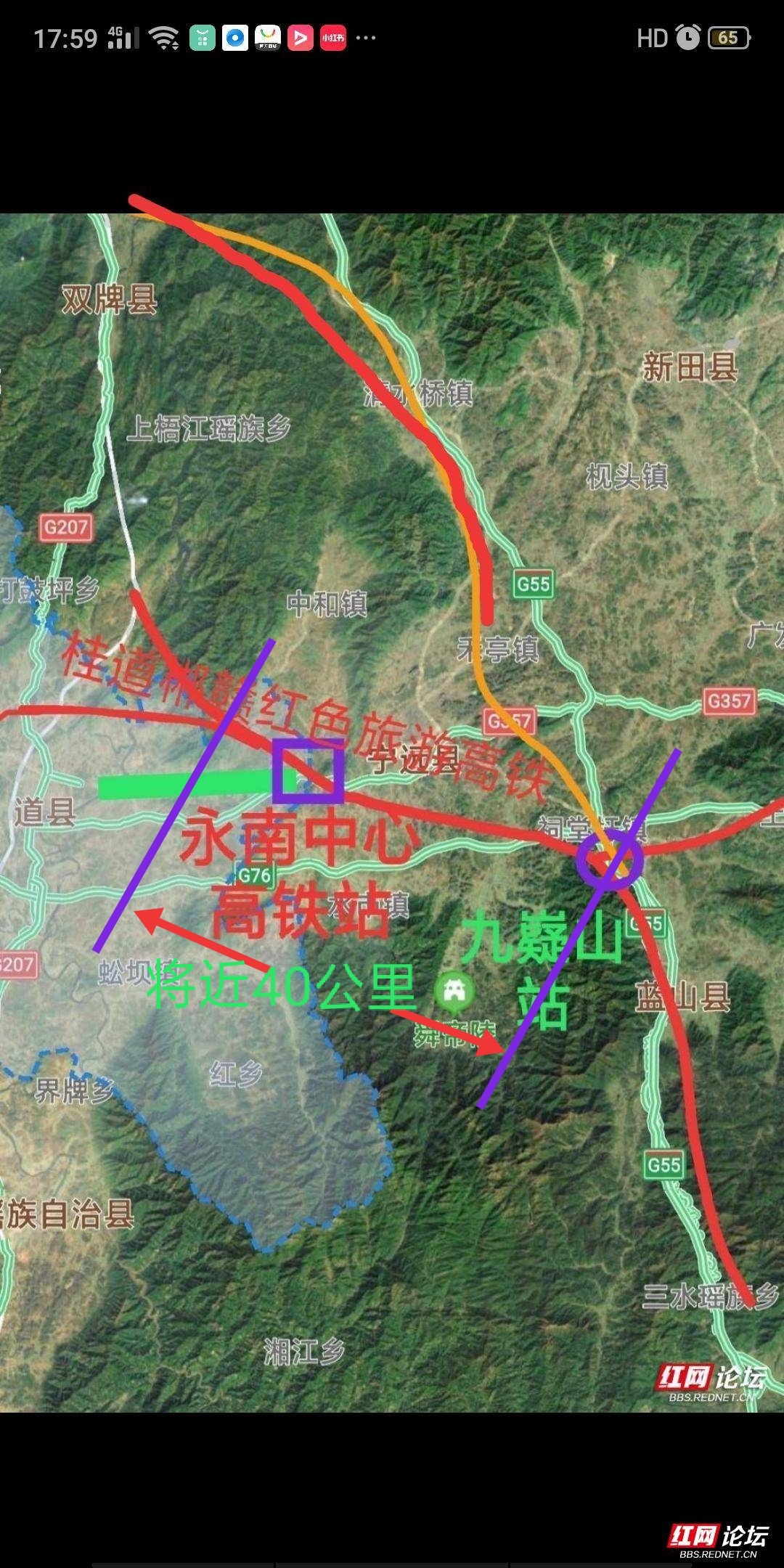 道州环城路规划图图片