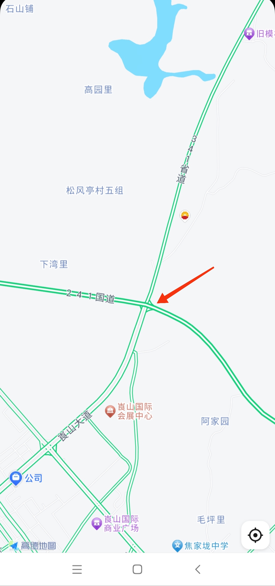 341省道全程线路图图片